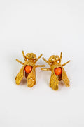 Brincos Coral Abelhas 167