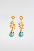Brincos Fiesta Turquesa 163