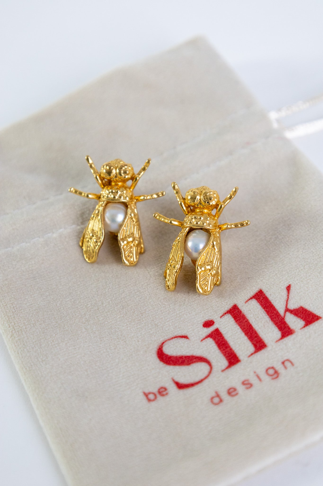 Brincos Pérolas Abelhas 167