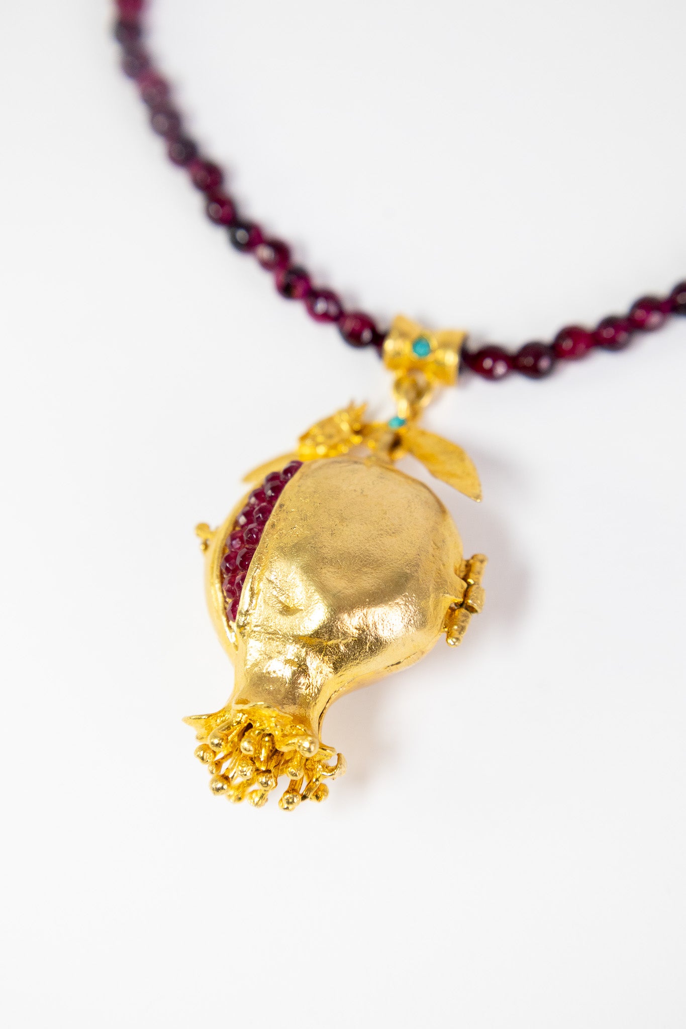 Colar Romã Grande Granadas