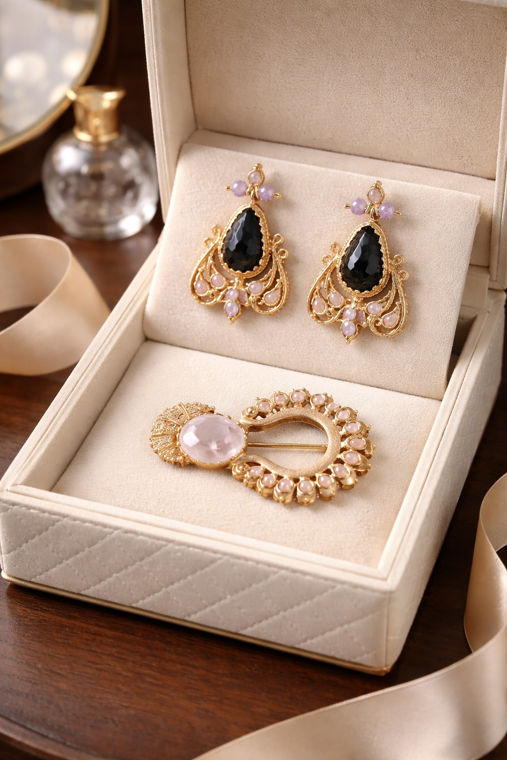 Conjunto Onix/Quartzo 608